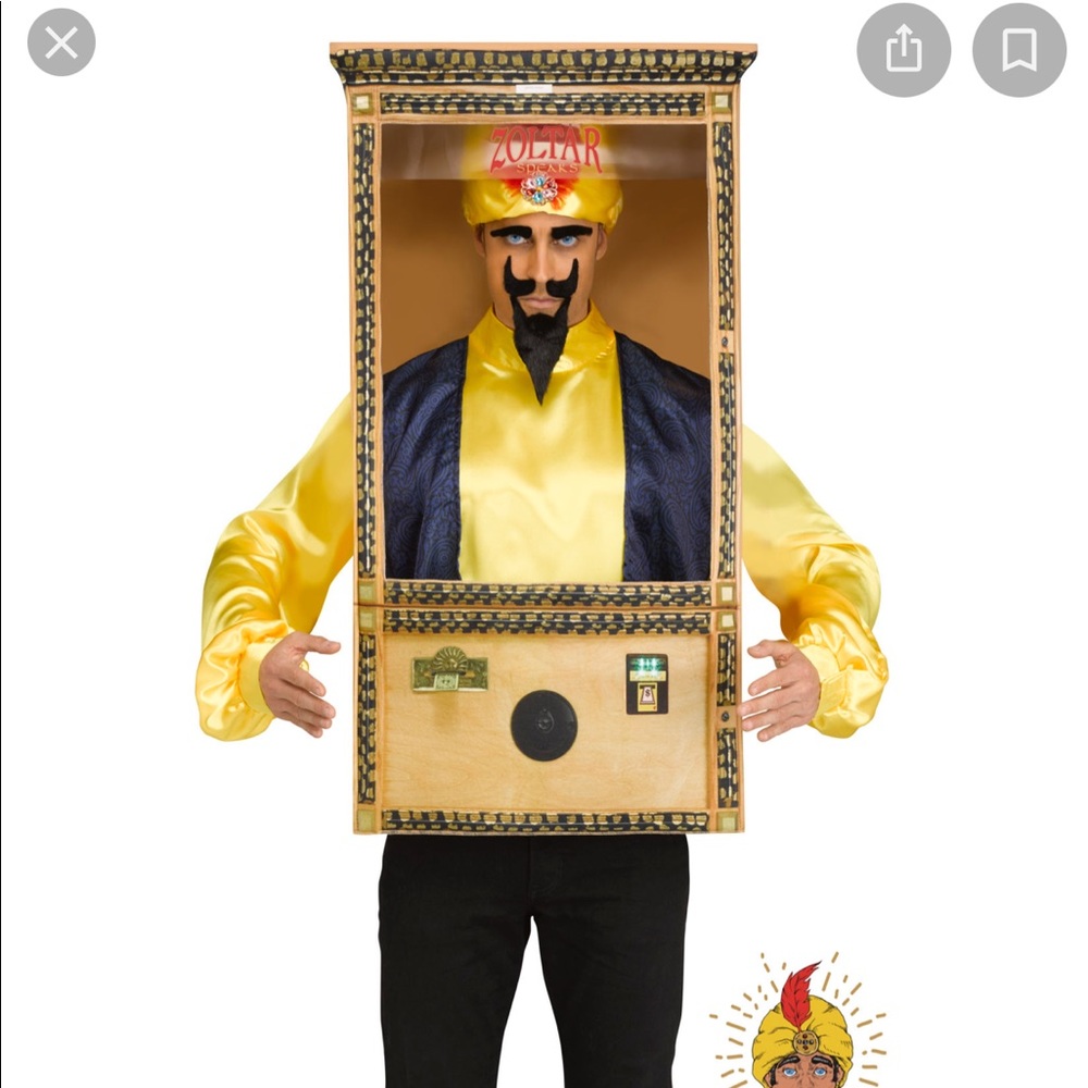 Zoltar Speaks adult costume